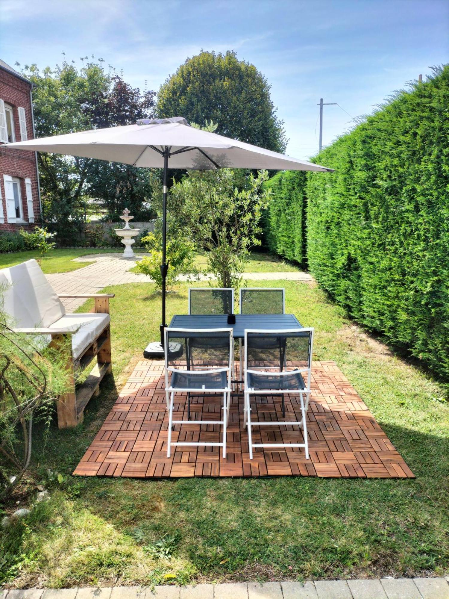 Studio Privatif Avec Jardin 4 Personnes Berck Eksteriør bilde